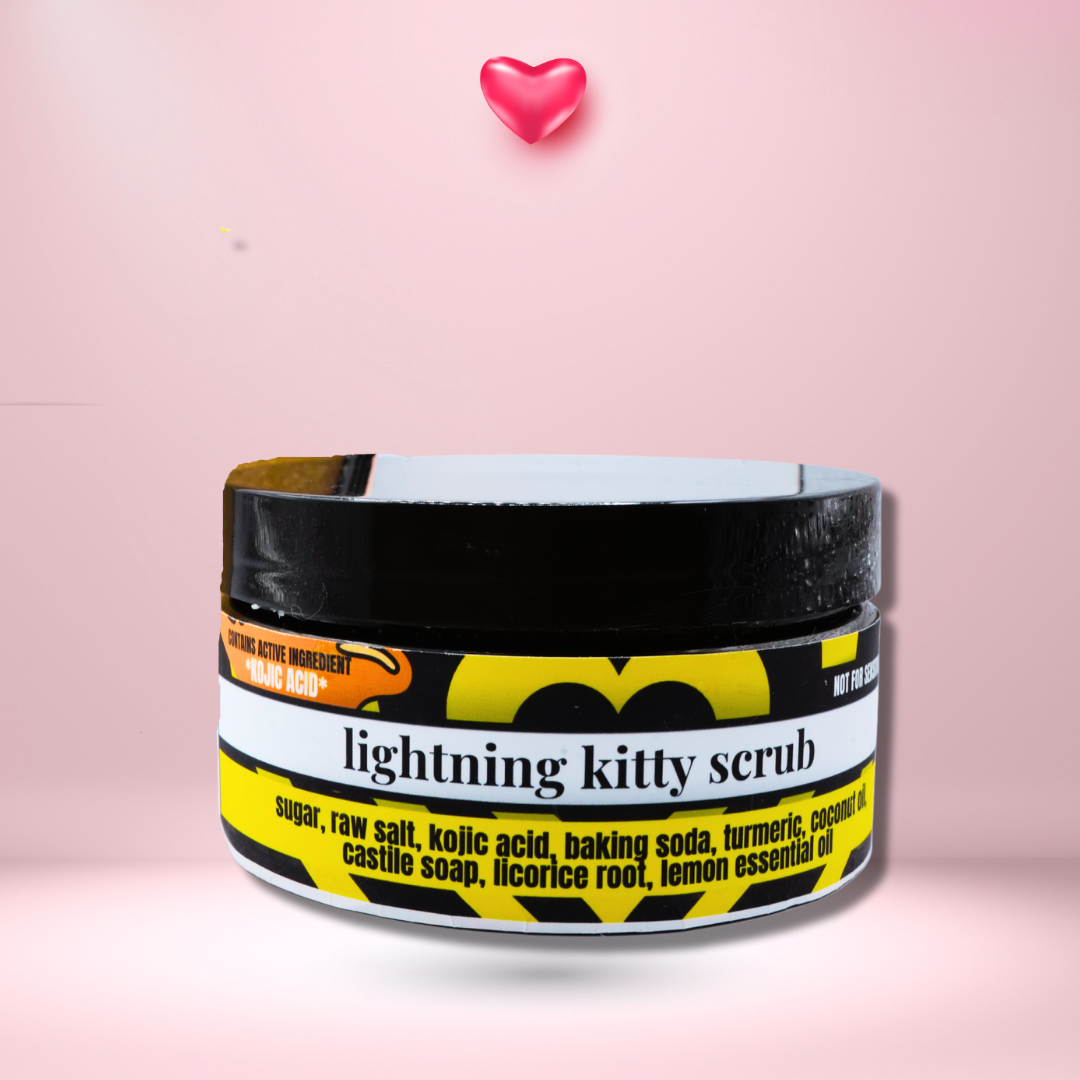 Lightening Kitty Bikini Scrub